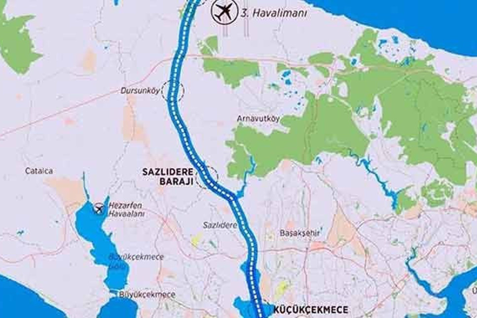 Kanal İstanbul'un iptali için açılan dava reddedildi